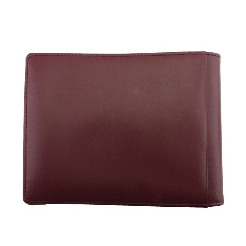 CARTIER Bill Compartment Bordeaux gold Women Authentic secondhand